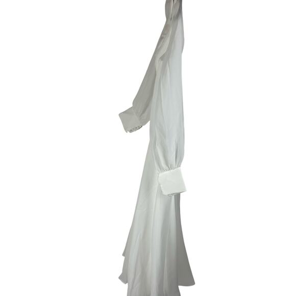 JJ's House Ivory Chiffon Long Sleeve Formal Dress – Size 4 – NWT - Picture 2 of 7